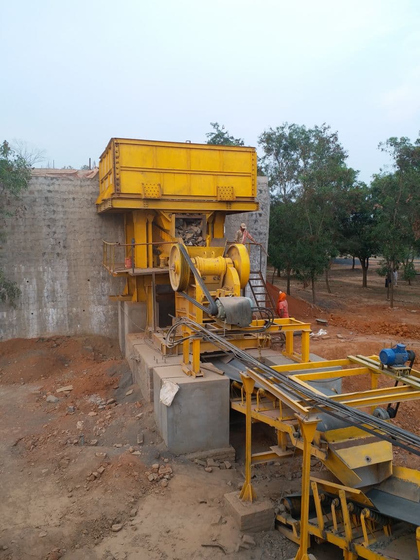 HPPA Stone Crushing Plant Installation